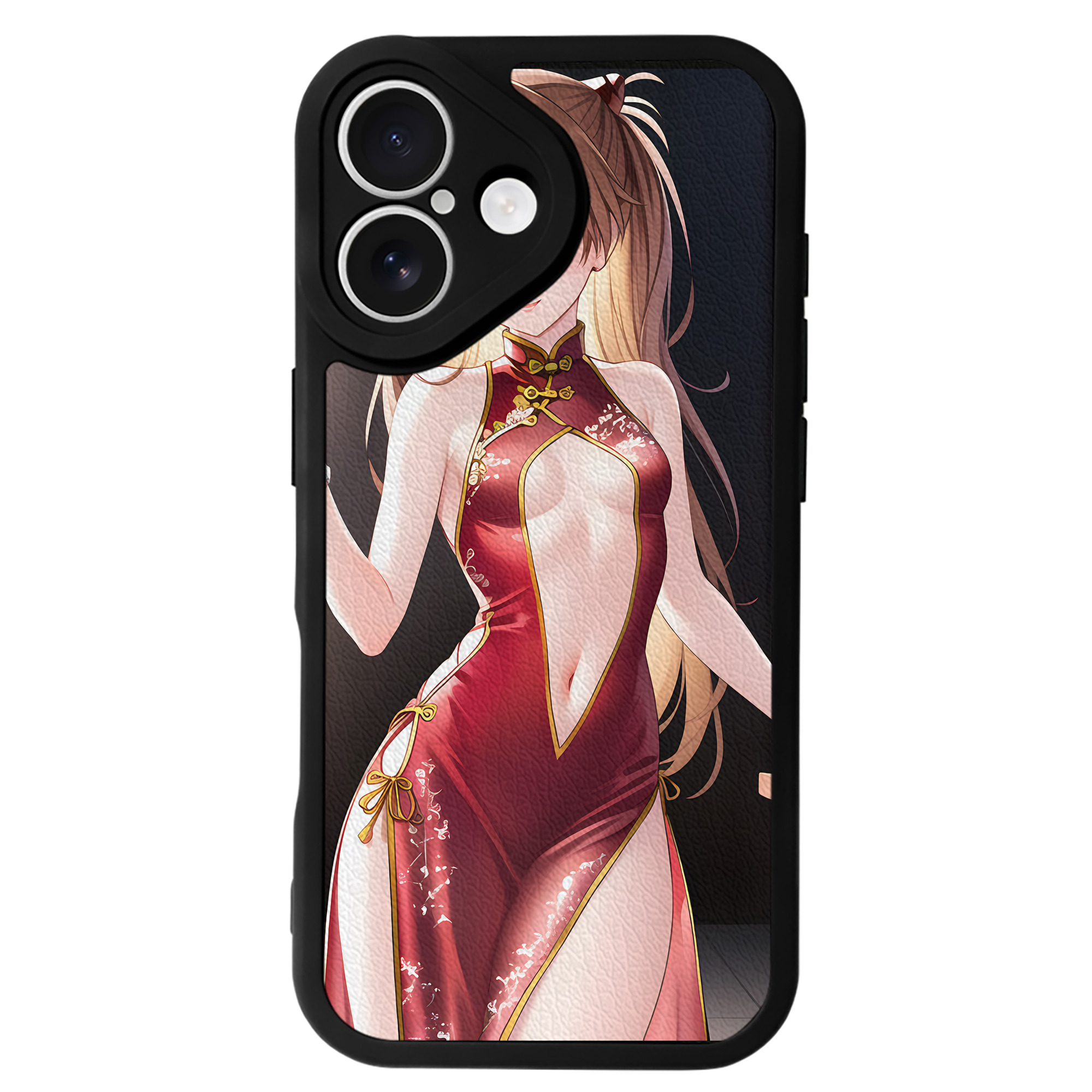 （画像用） EVA 新世紀エヴァンゲリオン 【iPhone 16シリーズ対応】シリコンスマホケース（レザー調） 材質：シリコン